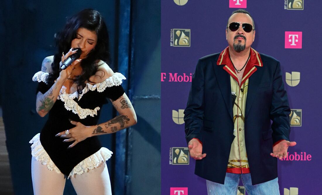 Sold out Cazzu en México despierta el enojo de Pepe Aguilar; intenta opacarla con sus Grammys. Foto: EFE/AFP