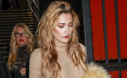 Paris Jackson irradia belleza con espectacular vestido nude y lencería a la vista