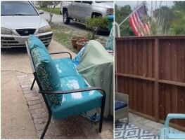 ¿Nieve en Florida? Este fenómeno sorprendió a los habitantes en Navidad