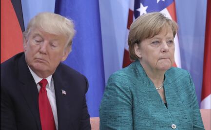 El amargo rencor entre Trump y Merkel