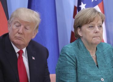 El amargo rencor entre Trump y Merkel