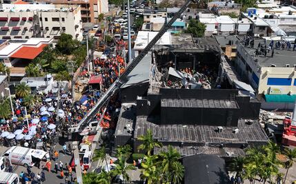 Suman 66 los muertos tras derrumbe de techo en discoteca en Santo Domingo