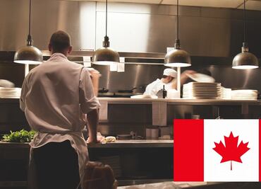Trabajo en Canadá como lavaplatos para mexicanos con preparatoria terminada
