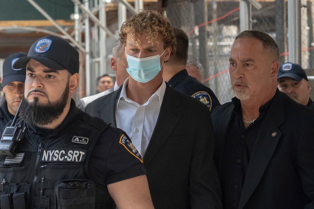 El exinfante de la Marina estadounidense Daniel Penny, imputado por "homicidio imprudente" contra un vagabundo en el Metro de Nueva York (AP Photo/Jeenah Moon)