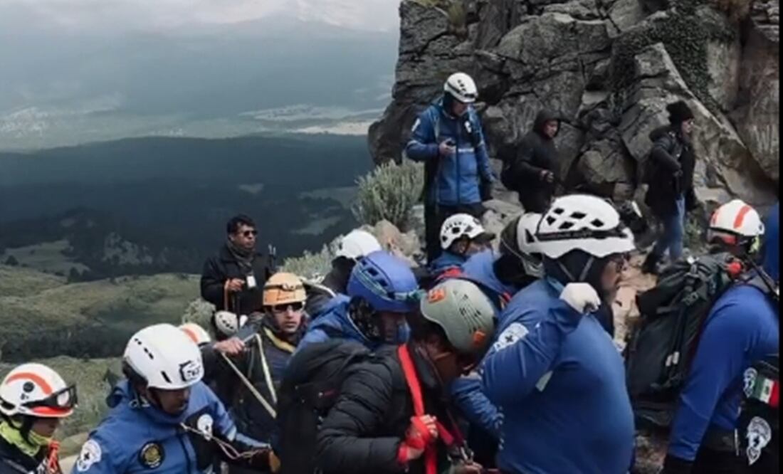 Paolo Sánchez muere tras escalar el Iztaccíhuatl sin equipo: lo hallan tras 7 días de búsqueda. Foto: Brigada de Rescate del Socorro Alpino de México A.C. / Facebook