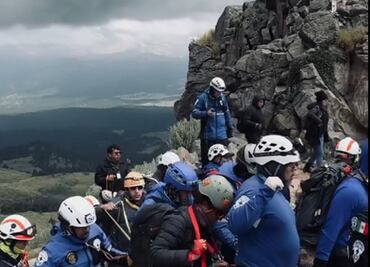 Paolo Sánchez, de 14 años, muere congelado en el Iztaccíhuatl; lo hallan tras 7 días de búsqueda