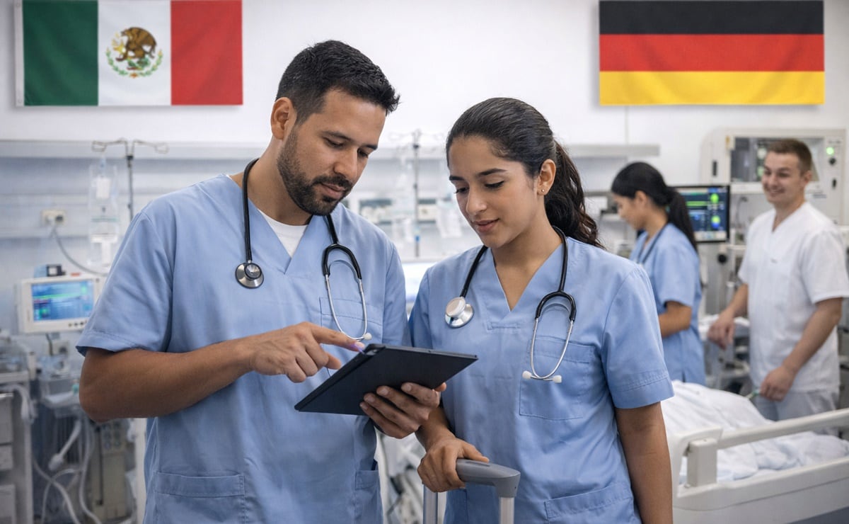 RT @Vive_USA:  Hospital en Alemania busca enfermeros mexicanos y ofrece sueldo de hasta $39,000