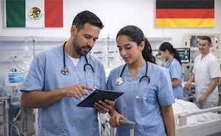 Buscan enfermeros mexicanos para trabajar en Alemania por $52,000: Aquí los requisitos 