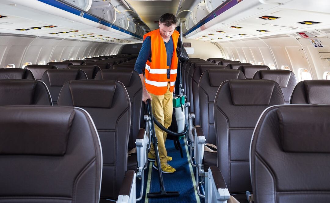 Estas son las partes más sucias de los aviones; por sorpresa el baño no es el principal lugar. Foto: iStock-BONDART