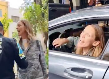 'Lady Racista' pide perdón al policía que insultó: “¿Me puedo acercar para darles la mano… de corazón?”