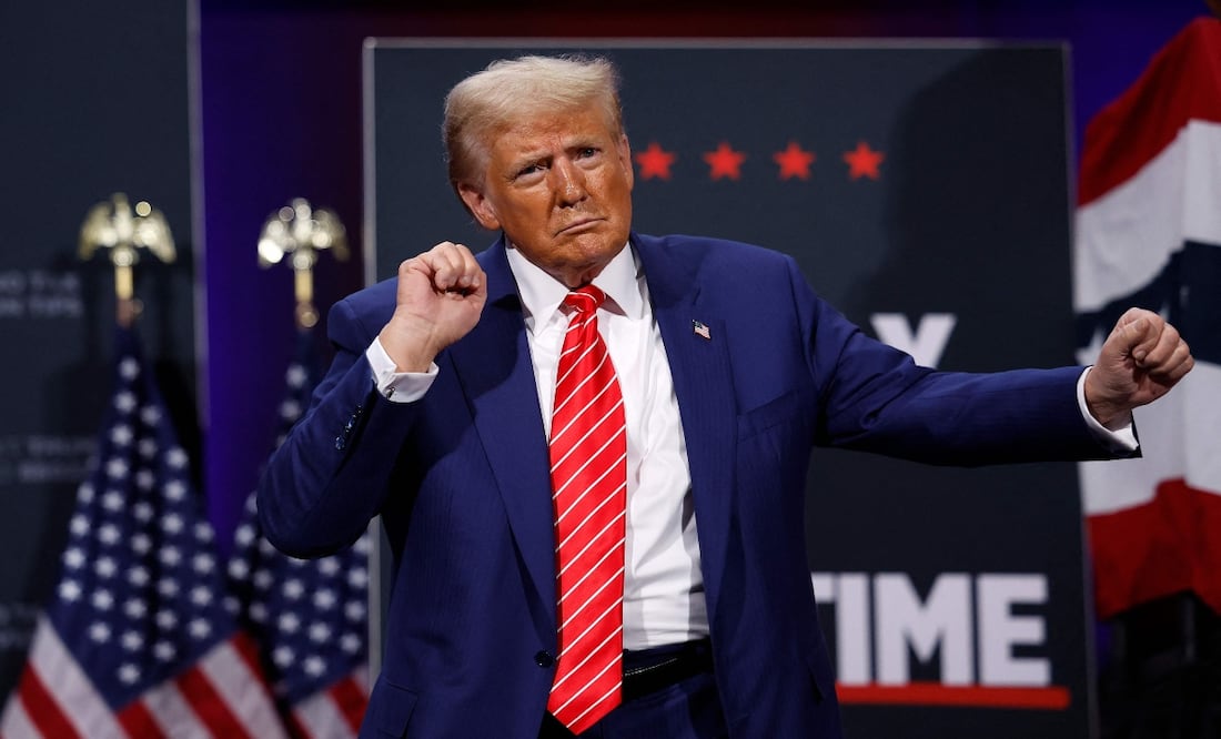 El 59 % de estadounidenses aprueba la gestión de Donald Trump en la transición al nuevo gobierno. Foto: AFP