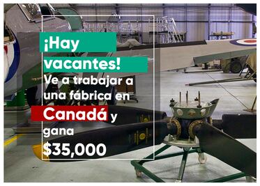 Hay vacantes. Ve a trabajar como mexicano a Canadá en fábrica y gana $35,000