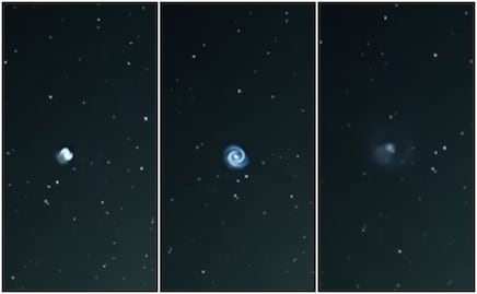 Video. Captan misteriosa formación espiral en cielos de Hawái