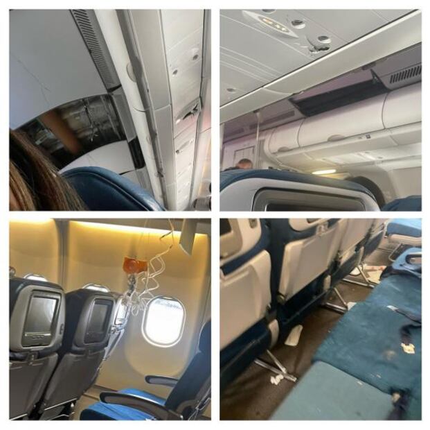Video. 36 heridos por turbulencias "extremas" en un vuelo en Estados Unidos