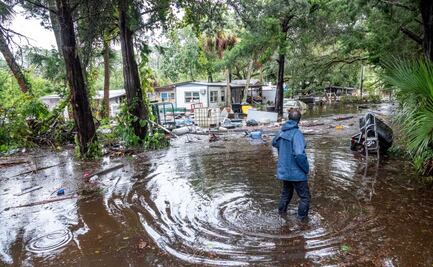 Idalia se degrada a tormenta tropical a su paso por Georgia y las Carolinas