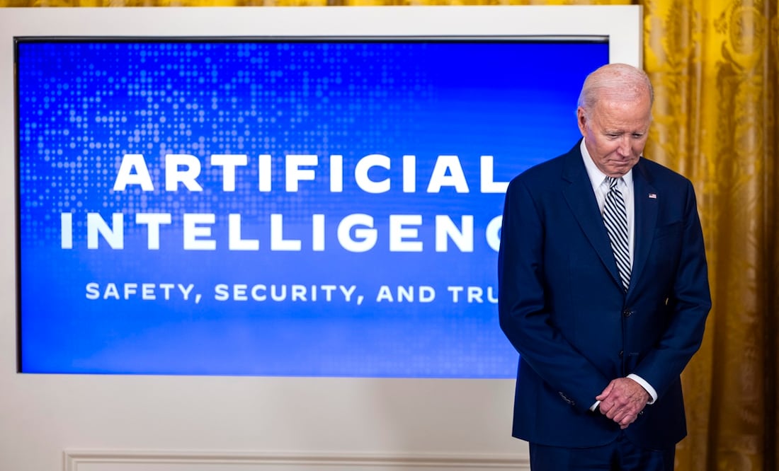 Joe Biden anuncia plan para regular el uso de la inteligencia artificial (IA). Foto: EFE