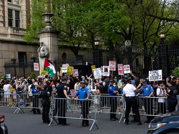 Universidad de Columbia suspende a estudiantes por protesta propalestina