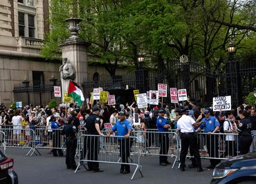 Universidad de Columbia suspende a estudiantes por protesta propalestina