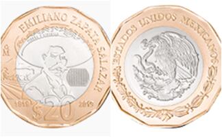 ¿La tienes? Esta moneda de $20 pesos vale más de $1.6 millones de pesos