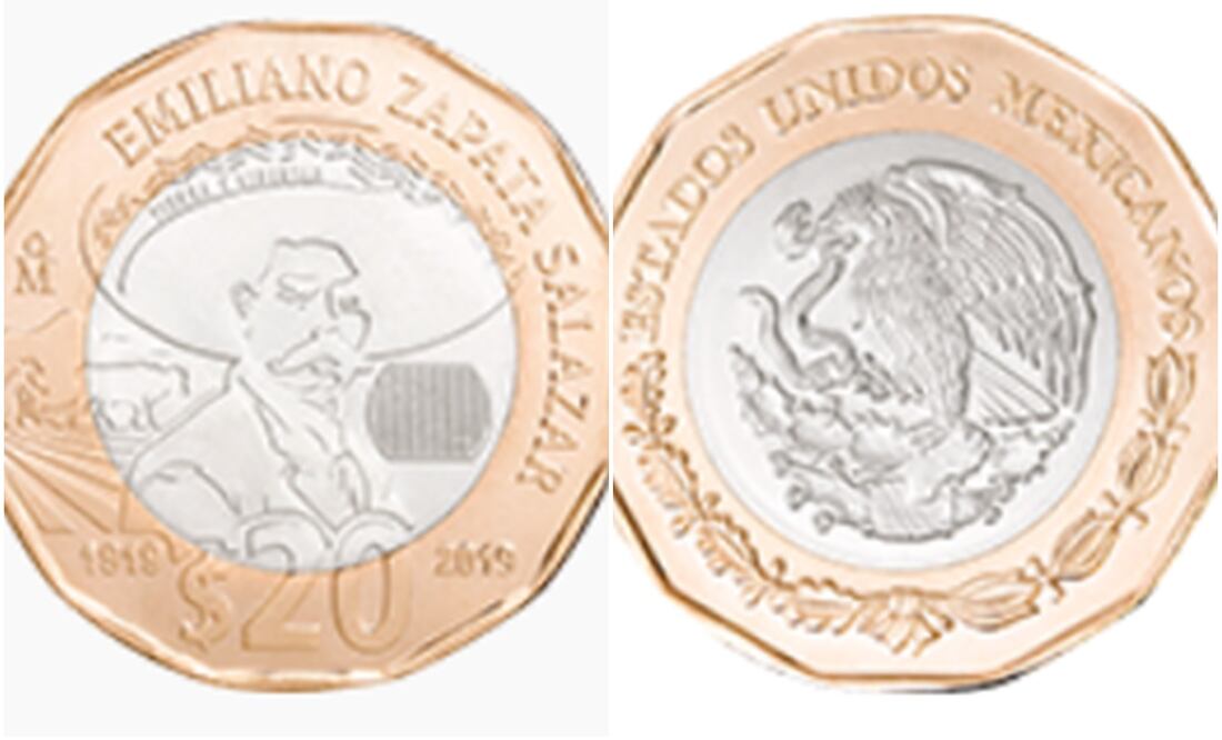 ¿La tienes? Esta moneda de $20 pesos vale más de $1.6 millones de pesos. Foto: Banxico