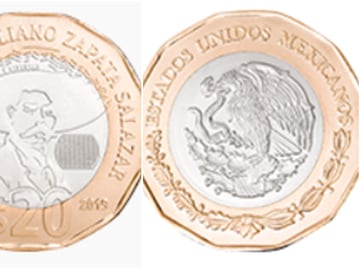 ¿La tienes? Esta moneda de $20 pesos vale más de $1.6 millones de pesos