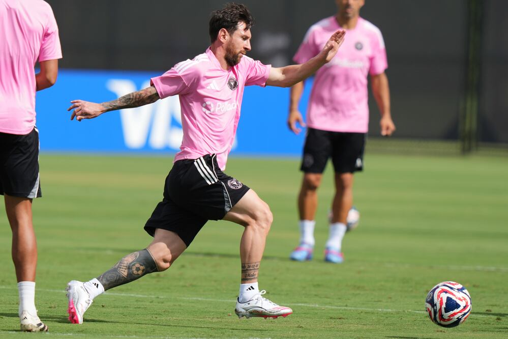 ¿A qué hora juega Messi hoy? Inter Miami vs Al Ahly en el Mundial de Clubes 2025 (AP Foto/Lynne Sladky)
