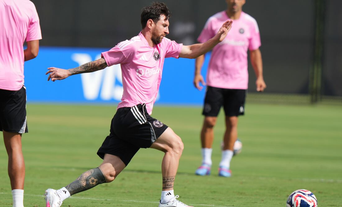 ¿A qué hora juega Messi hoy? Inter Miami vs Al Ahly en el Mundial de Clubes 2025 (AP Foto/Lynne Sladky)