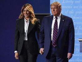 Donald Trump y Melania Trump dan positivo a Covid-19