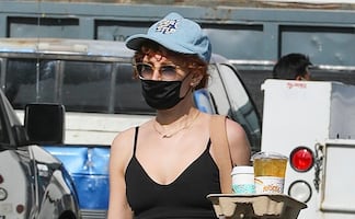 Hija de Demi Moore se luce con bralette y leggings transparentes en LA