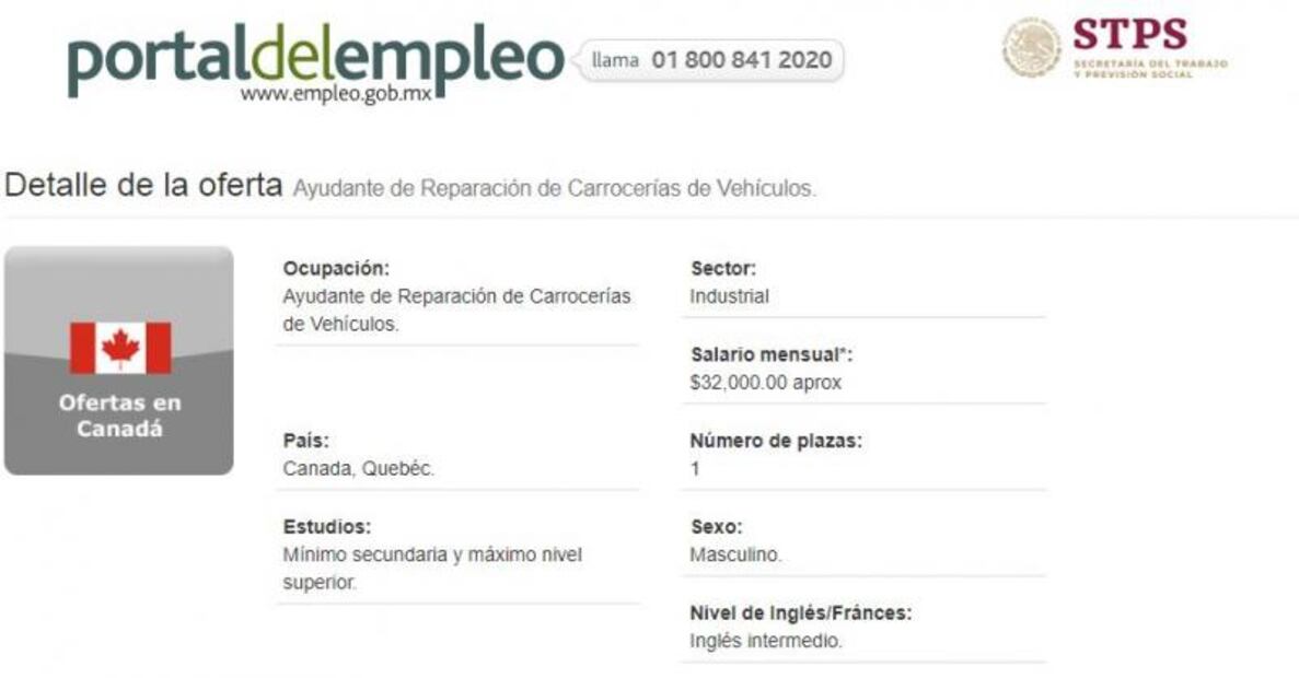 Canadá solicita ayudante de reparación de carrocerías; paga $32,000 