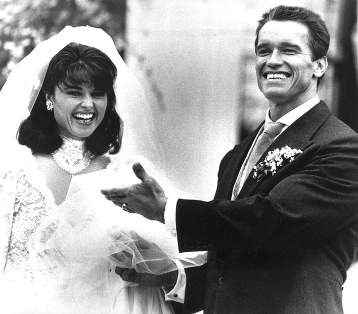 Cuando Arnold Schwarzengger engañó a la sobrina de John F. Kennedy con una de sus empleadas. Foto: AP