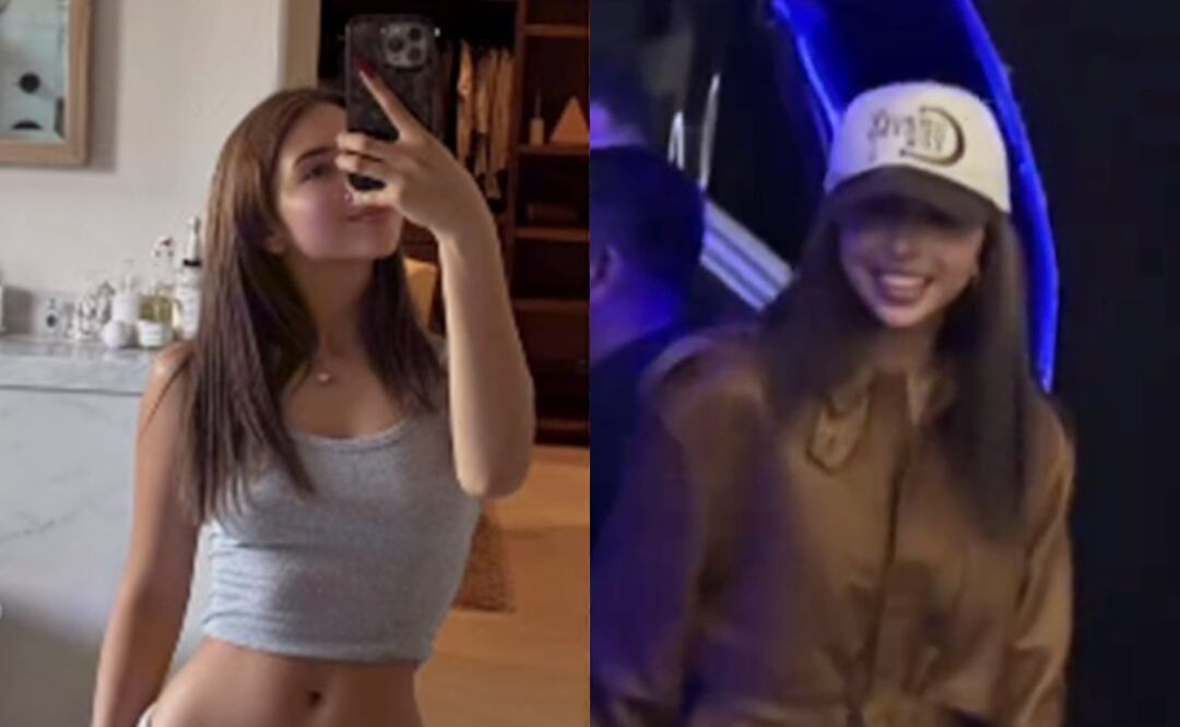 Ángela Aguilar presume radical cambio de look y la critican en redes sociales por “parecerse a Belinda”. Foto: Captura redes sociales