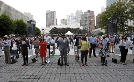 200 inmigrantes se convierten en ciudadanos en acto en Nueva York