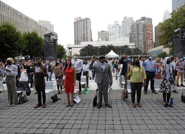 200 inmigrantes se convierten en ciudadanos en acto en Nueva York