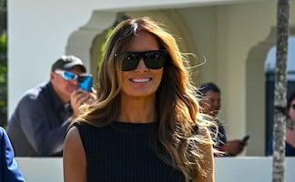 Melania reaparece con look de lujo en medio de rumores sobre candidatura de Donald Trump