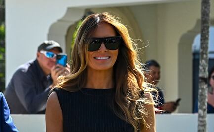 Melania reaparece con look de lujo en medio de rumores sobre candidatura de Donald Trump