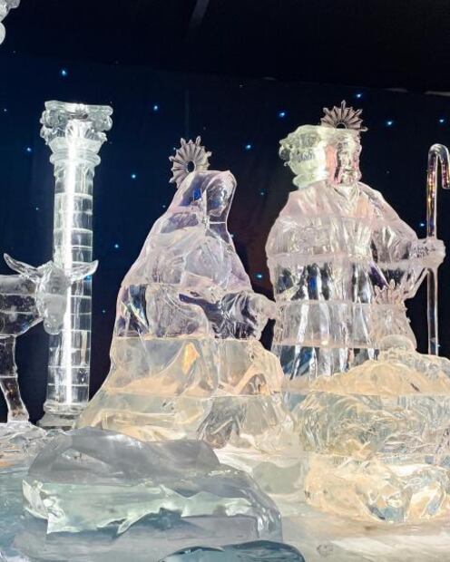 Desfile, castillos de hielo, luces: conoce Grapevine, la capital de la Navidad en Texas