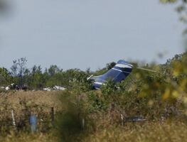 Video. Pasajeros escapan de avión accidentado en Texas y libran incendio