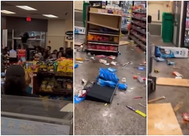 Video. 100 adolescentes saquean y destruyen tienda de comestibles en Filadelfia
