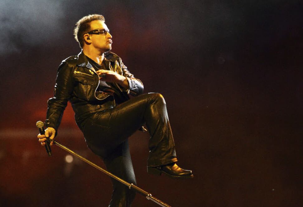 U2 actuará en la 66 edición de los Grammy desde el Sphere de Las Vegas. Foto EFE