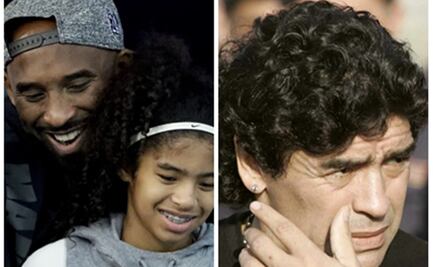 Kobe Bryant y Diego Maradona impactaron con sus muertes