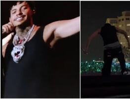 Natanael Cano explota en pleno concierto: golpea a DJ y destruye su equipo: "Se me puso bravo"