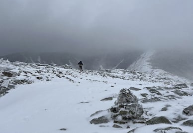 Muere experimentado senderista en condiciones extremas en montañas de Nueva Hampshire