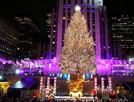 Encienden el árbol de Navidad de Rockefeller Center en Nueva York: fechas 2023-2024 para verlo