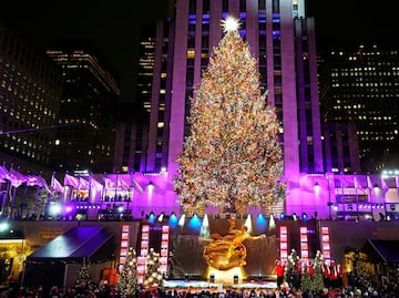 Encienden el árbol de Navidad de Rockefeller Center en Nueva York: fechas 2023-2024 para verlo