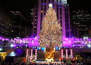 Encienden el árbol de Navidad de Rockefeller Center en Nueva York: fechas 2023-2024 para verlo