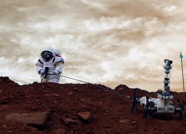 NASA se prepara en lava de Islandia para misión a Marte