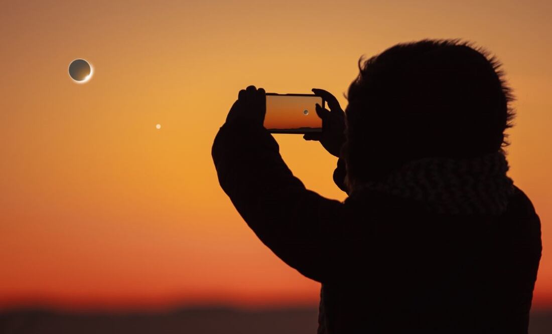 Eclipse total solar 2024. ¿Cómo sacarle fotos con tu celular? Aquí las recomendaciones de la NASA. Foto: iSTOCK