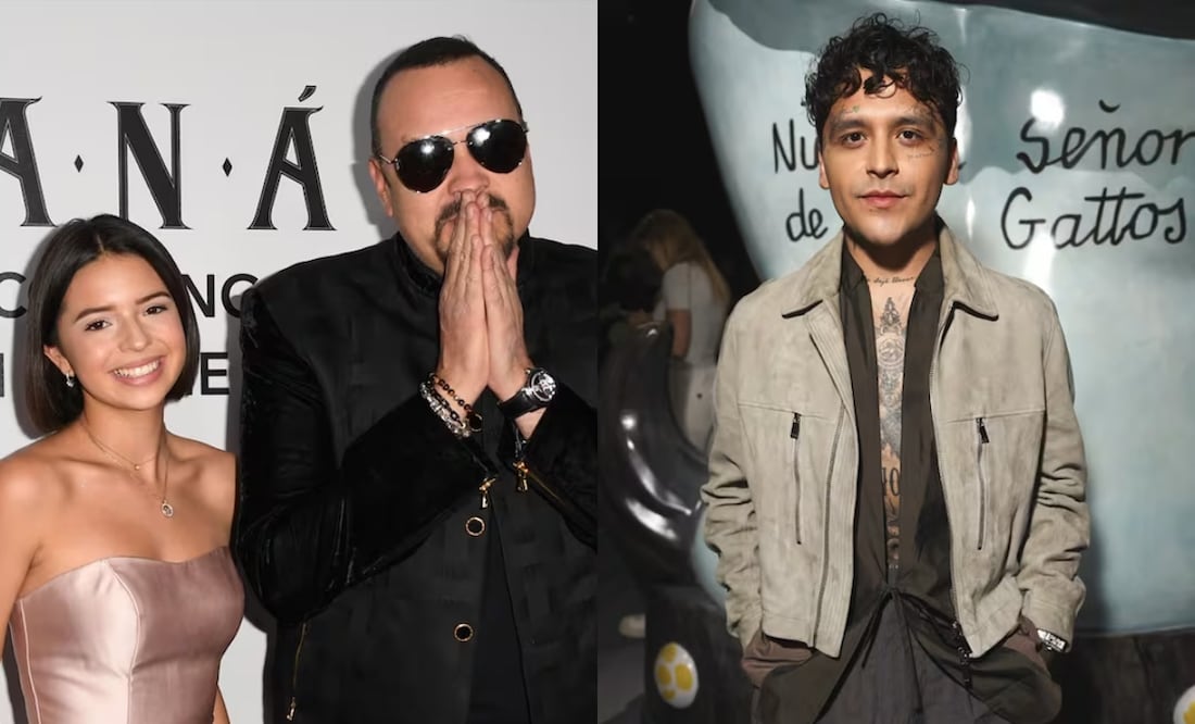 Pepe Aguilar revela que Christian Nodal no puso ‘ni un peso’ para la boda con Ángela Aguilar. ¿Es un tacaño? Foto: Vianney Le Caer / AP / AFP