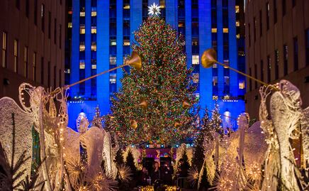 Así es el árbol de Navidad que iluminará Nueva York desde hoy